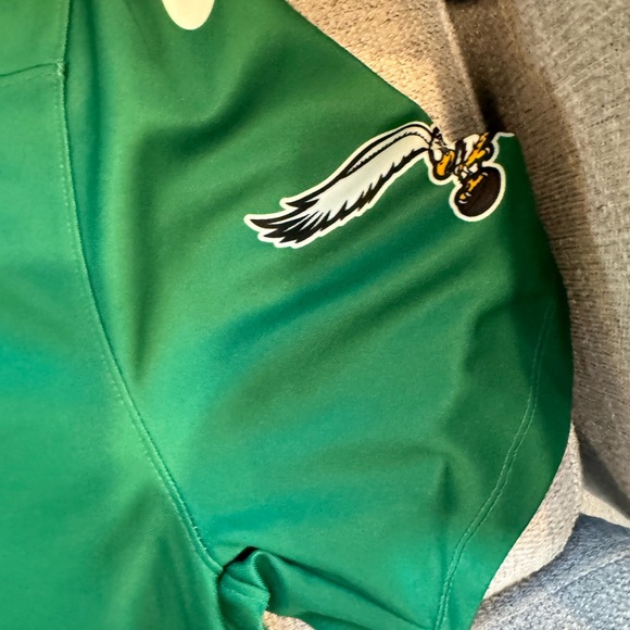 Men's Philadelphia Eagles Jalen Hurts Nike Kelly Green Jersey - Picture 8 of 8